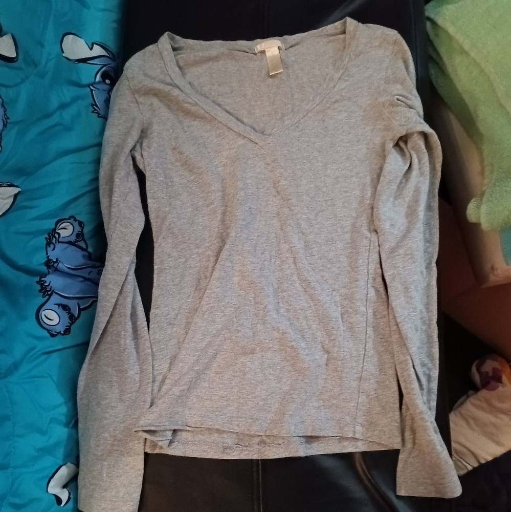 Long Sleeve Crop Top.